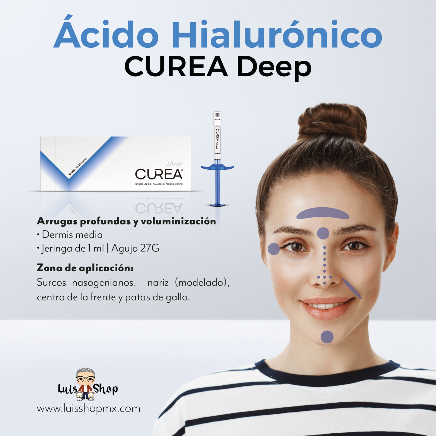 CUREA Deep 1ml (Dermis media)