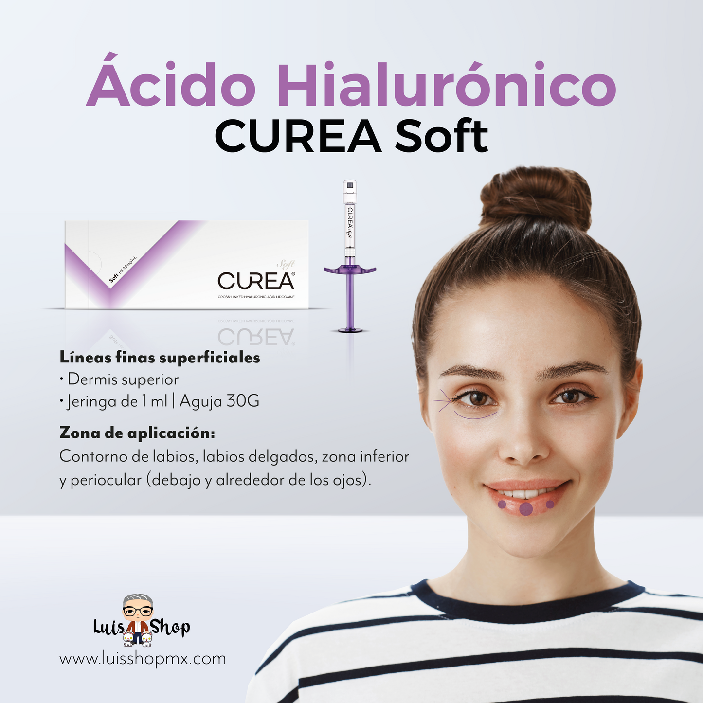 CUREA Soft 1ml (Dermis superior)